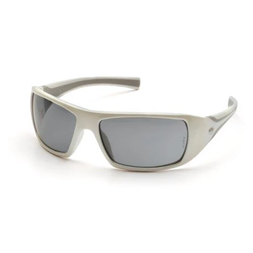 Pyramex SW5620D Goliath White Frame with Gray Lens - Moutools