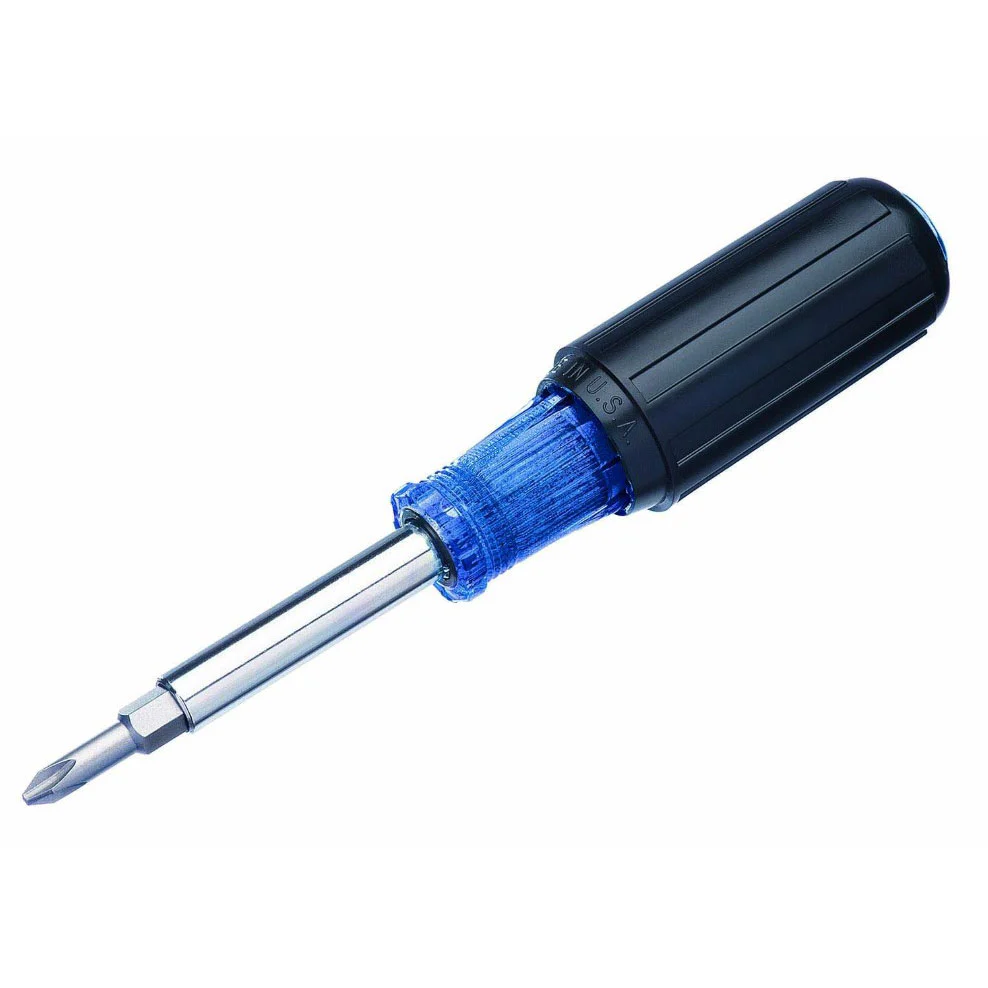 IDEAL Industries 35-949 6-in-1 Multi-Bit Screwdriver and Nut Driver - Moutools