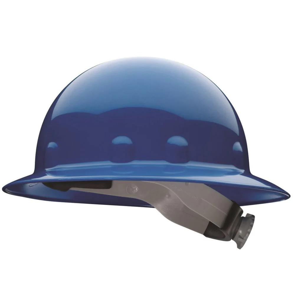 Fibre-Metal E1RWBLUE Fibre Metal Full Brim Hard Hat - Blue (E1RW71A000) - Moutools