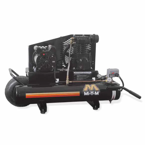 Mi-T-M AM1-PE15-08M 8-Gallon Single Stage Electric Air Compressor - Moutools