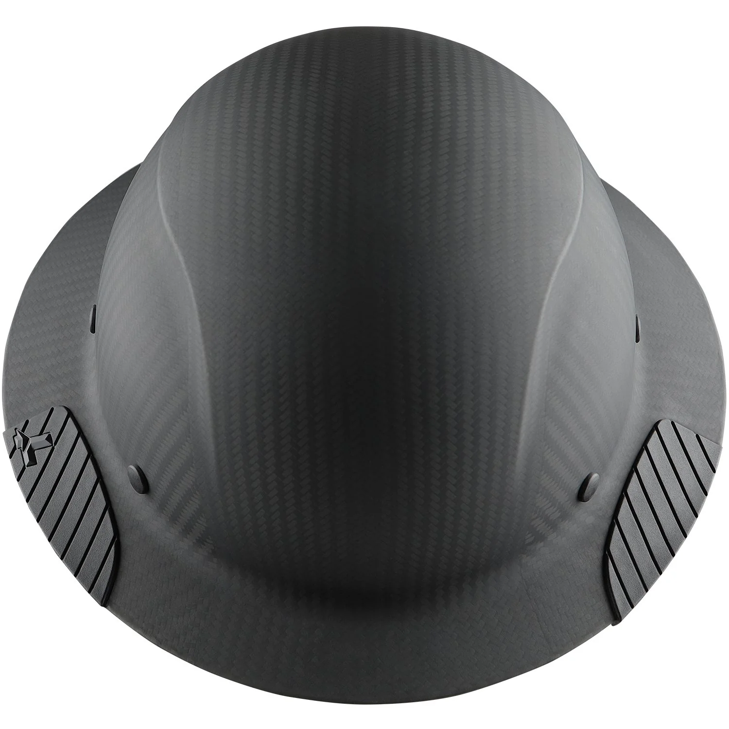Lift Safety HDFM-17KG Dax Carbon Fiber Composite Full Brim Hard Hat - Matte Black - Moutools