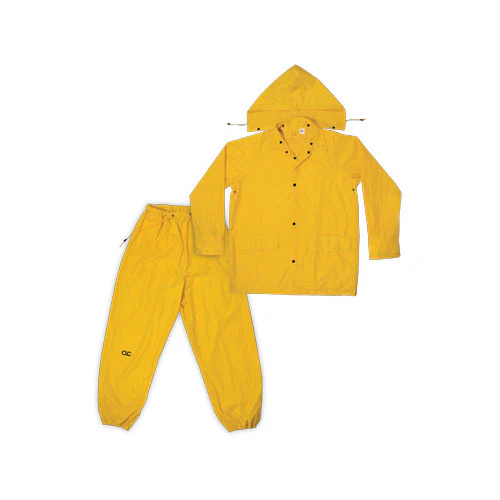 Custom Leather Craft R102M Yellow Polyester 3 Piece Suit, Medium - Moutools