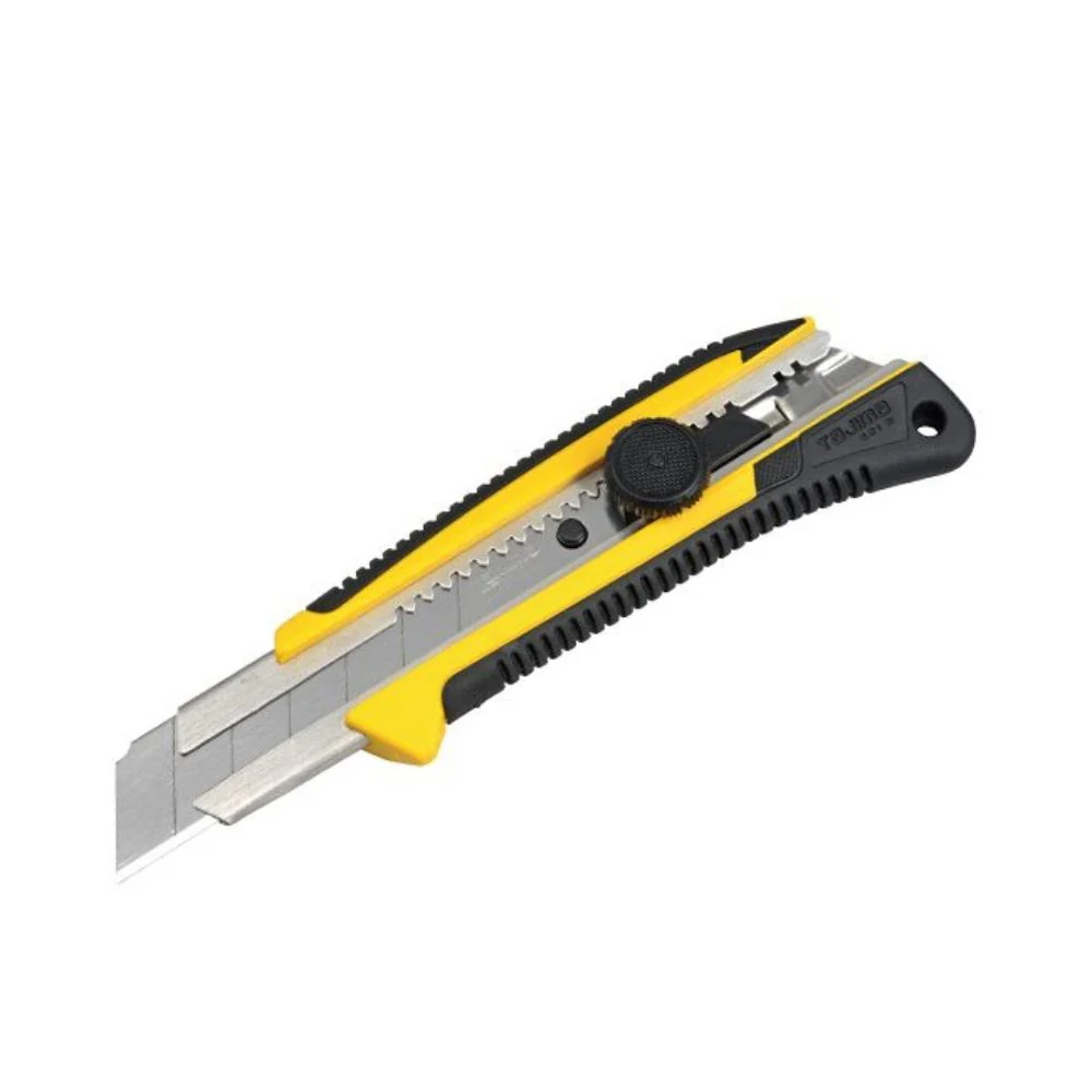 Tajima LC-661 Rock Hard GRI Dial Lock Blade Utility Knife with Rock Hard Blade - Moutools
