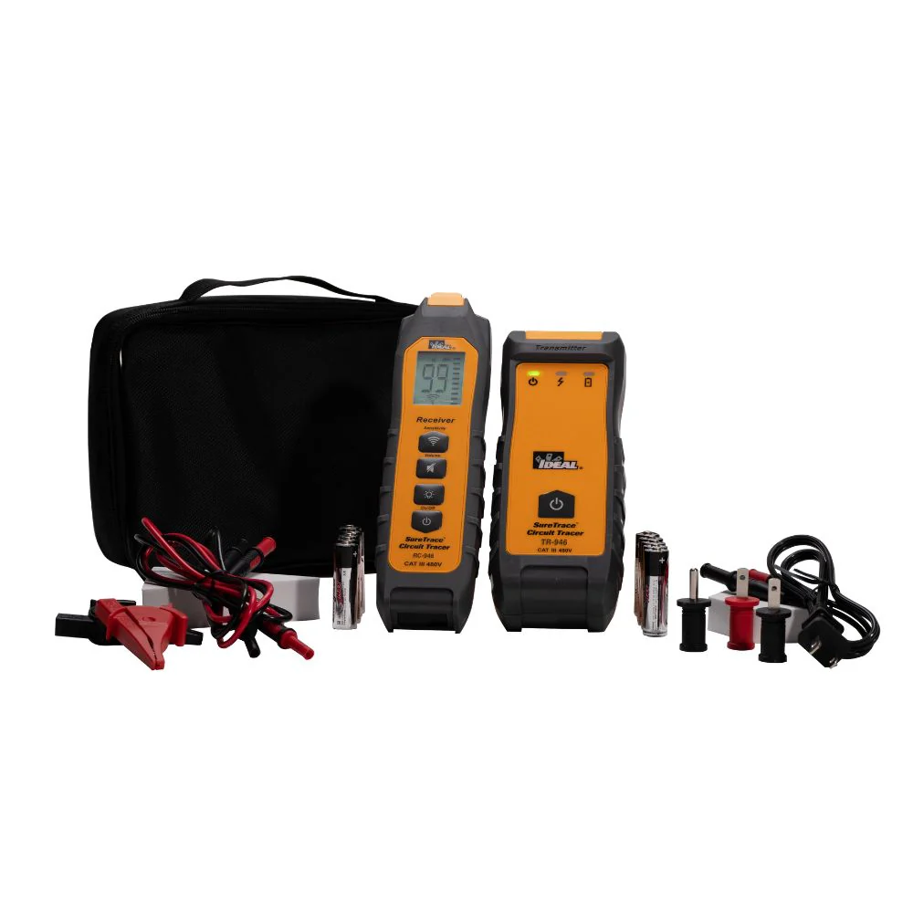 Ideal 61-946 SureTrace Circuit Tracer 0-480V AC/DC - Moutools