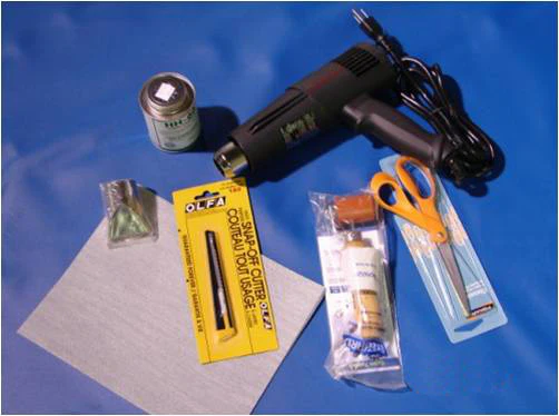 Justrite 28330 PVC Coated Fabric Repair Kit - Moutools