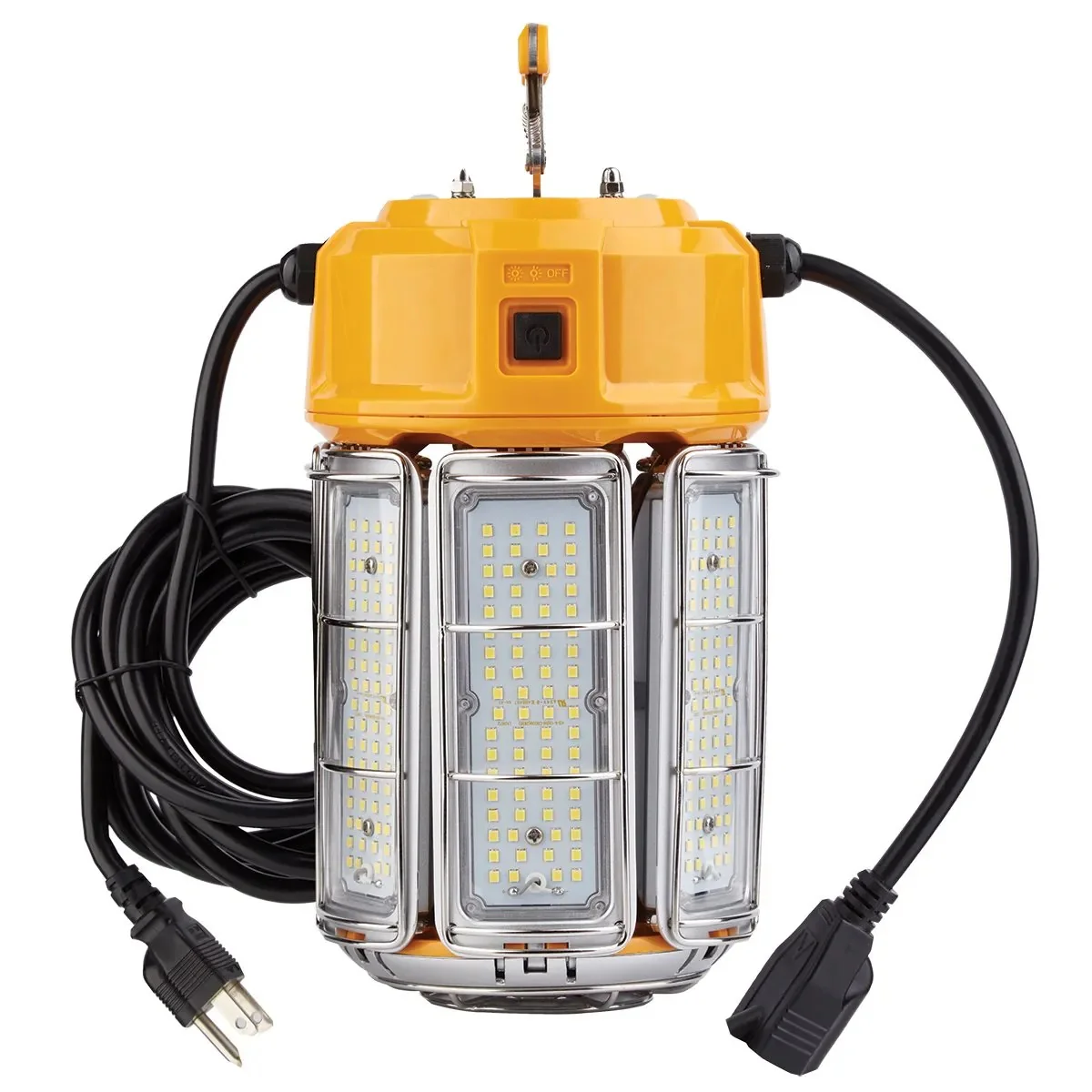 Voltec 08-00418 100 Watt 12000 Lumen Hex-Flex Temporary Area Work Light - Moutools