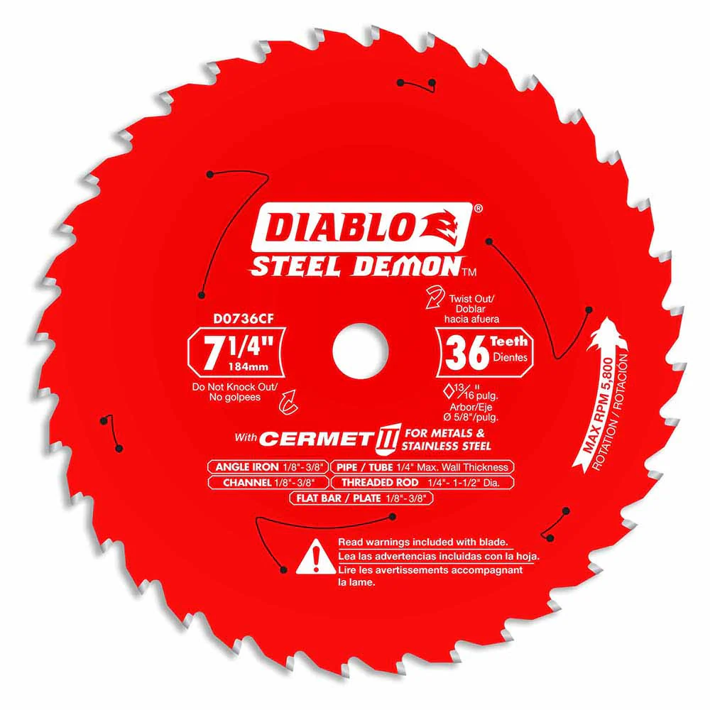 Diablo D0736CF 7-1/4