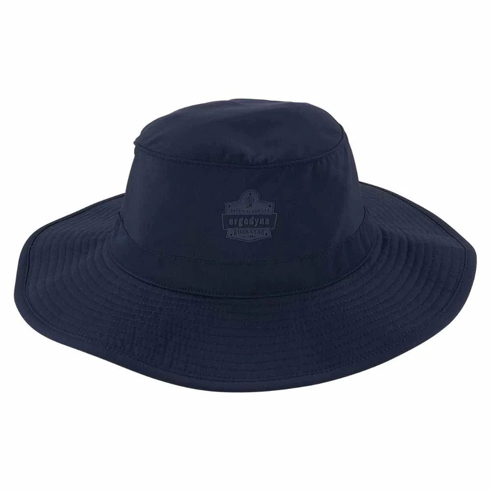 Ergodyne 12665 8939 Navy Cooling Bucket Hat - Moutools