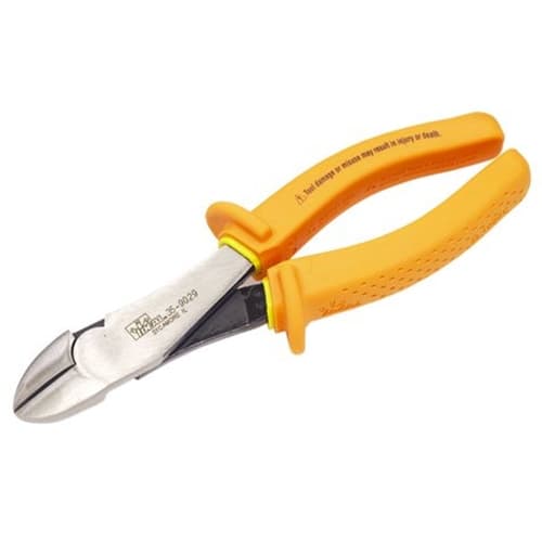 IDEAL 35-9029 8 in. Insulated Diagonal Cutting Pliers with Angled Head - Moutools