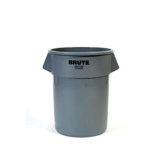 Rubbermaid FG265500GRAY BRUTE Container/Trash Can without Lid (2655) - Moutools