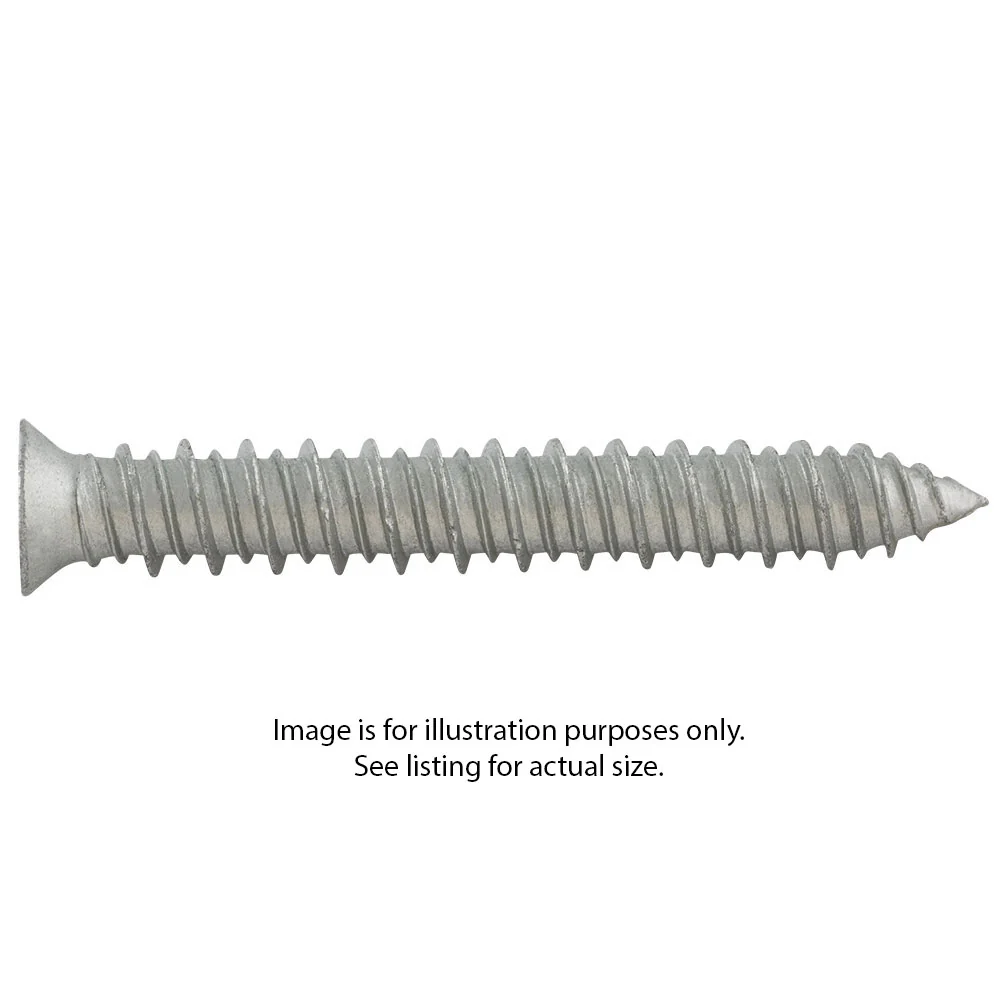 DeWalt DFM5ELG965 UltraCon 5/16 X 3-1/4-Silver Phillips Flat Trimfit, Gimlet, Box of 500 - Moutools