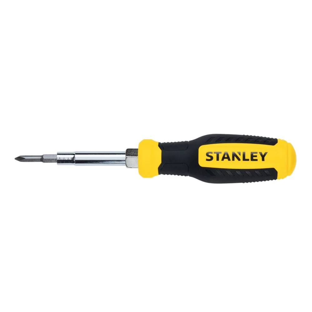 Stanley STHT60083 6-in-1 Quick Change Interchangeable Screwdriver - Moutools