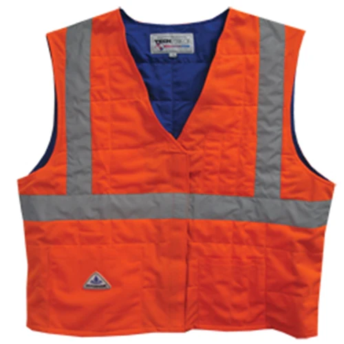 Techniche 6538-OR-L/XL Evaporative Cooling ANSI Class II Vest Large To Extra Large - Moutools