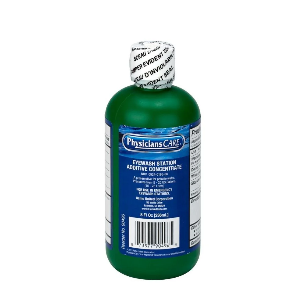 First Aid Only 90496 Eyewash Additive, 8 oz. Bottle - Moutools