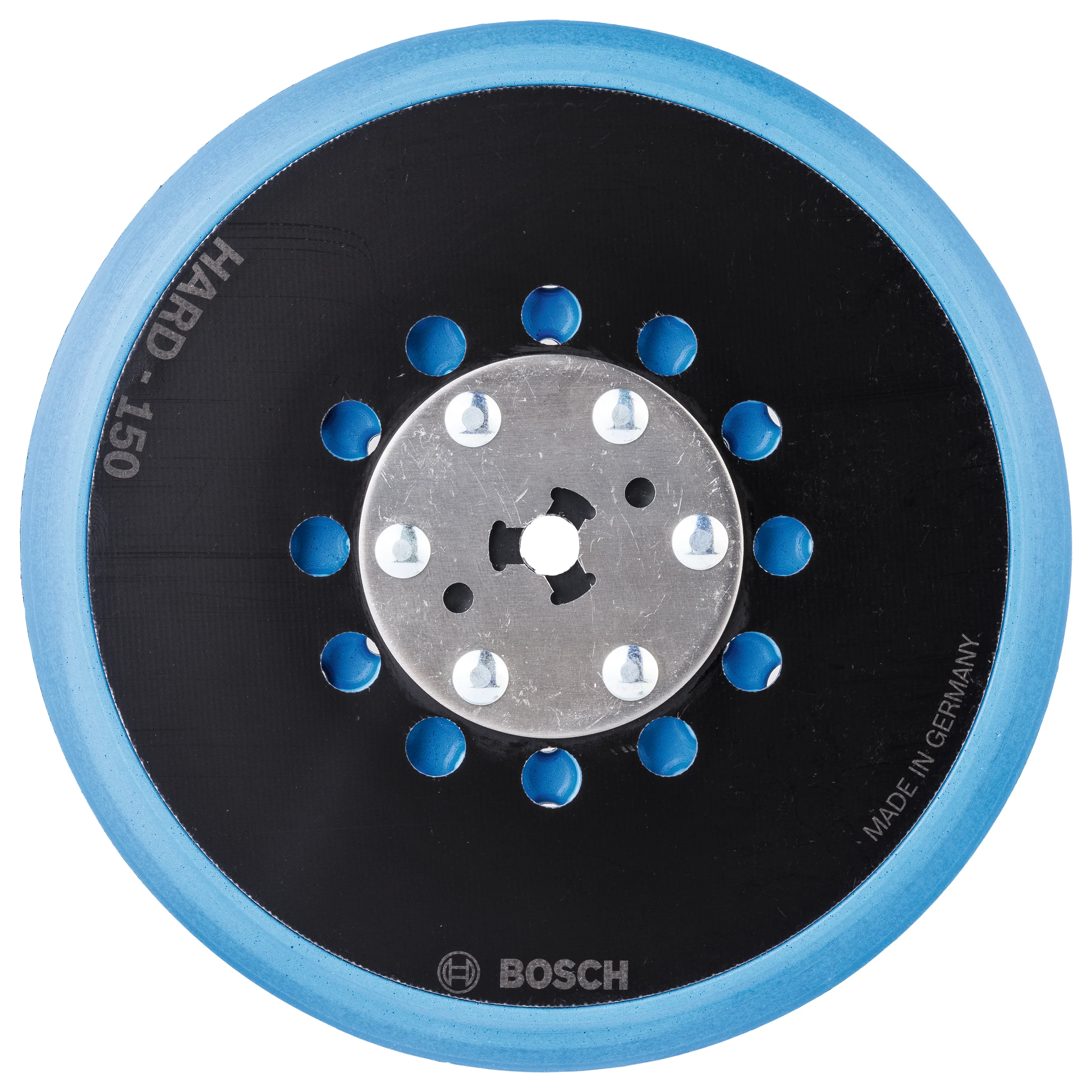 Bosch RSM6046 6 In. Hard Hook-and-Loop Multi-Hole Sanding Pad - Moutools