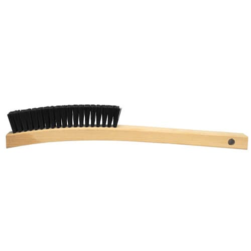 Weiler 44077 Plater's Brush, Nylon Fill, 4 x 19 Rows, Packs of 12 - Moutools