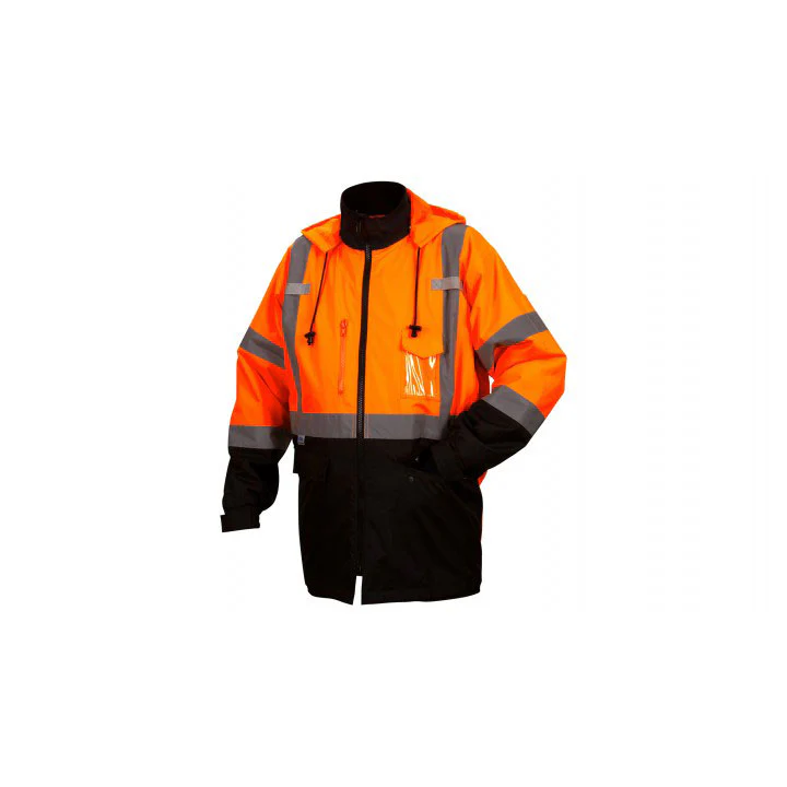 Pyramex RP3120X3 Class 3 Parka In Orange - 3X Large - Moutools