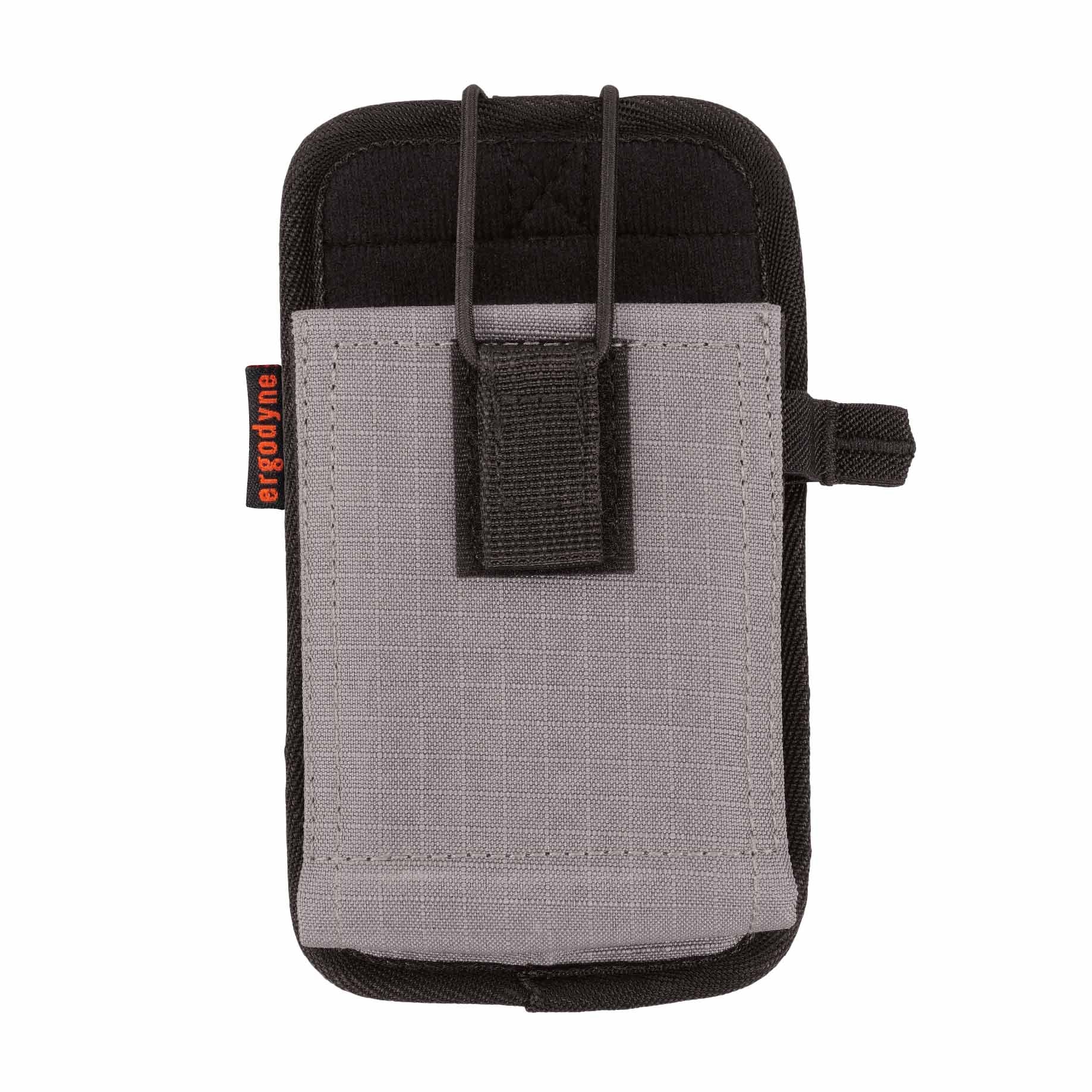 Ergodyne 19187 5544 L Gray Phone Style Scanner Holster with Belt Clip - Moutools