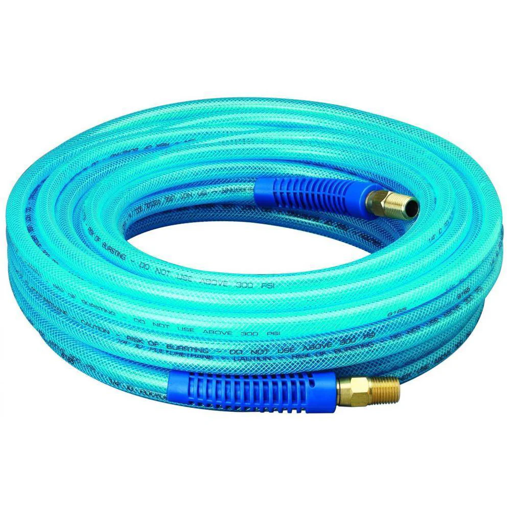 Amflo 12-50E Blue 300 PSI Polyurethane Air Hose 1/4
