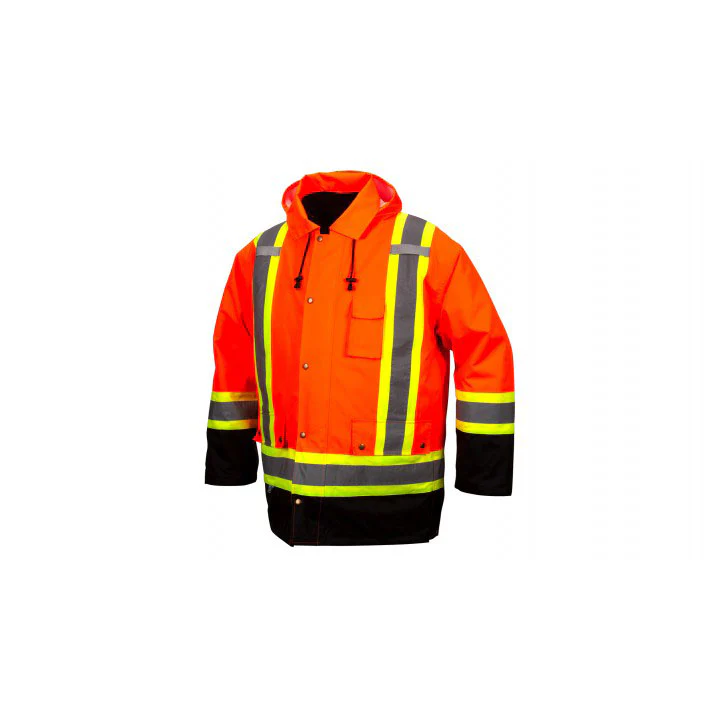 Pyramex RC7P3520X4 7-In-1 Parka In Orange - 4X Large - Moutools