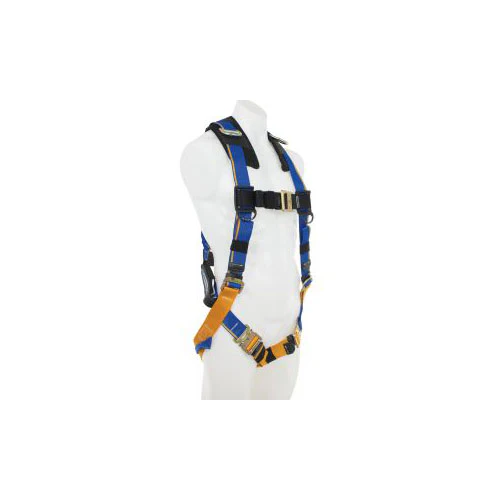 Werner H143002 Blue Armor,Retrieval,3 D Ring,Harness,M/L,Chest & Leg Buckle - Moutools