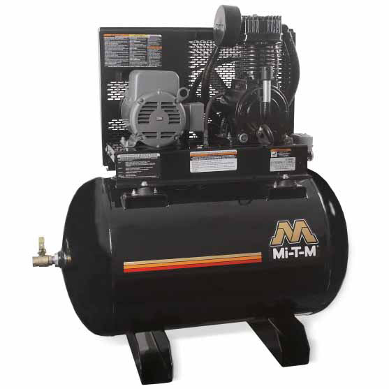 Mi-T-M ACS-23175-80H 80-Gallon Two Stage Electric Air Compressor - Moutools