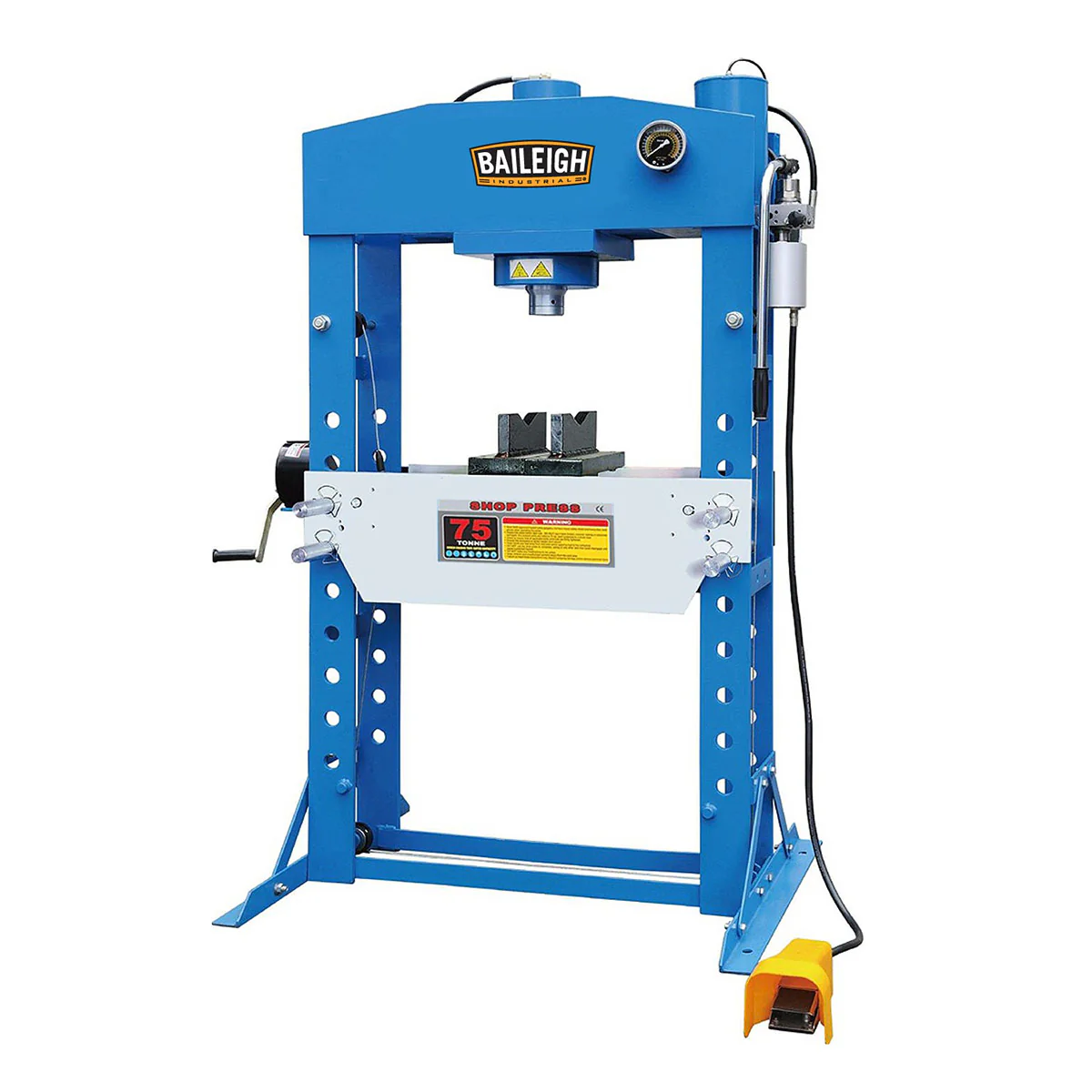 Baileigh Industrial BA9-1004859 Pneumatic Shop Press HSP-75A - Moutools