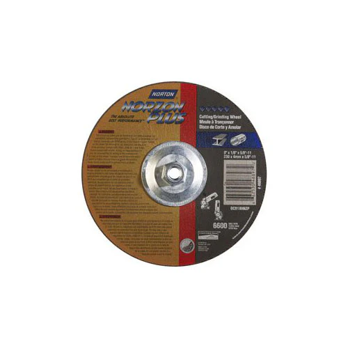 Norton 66253048897 9 X 1/8 - 5/8-11 Norzon Plus - Moutools