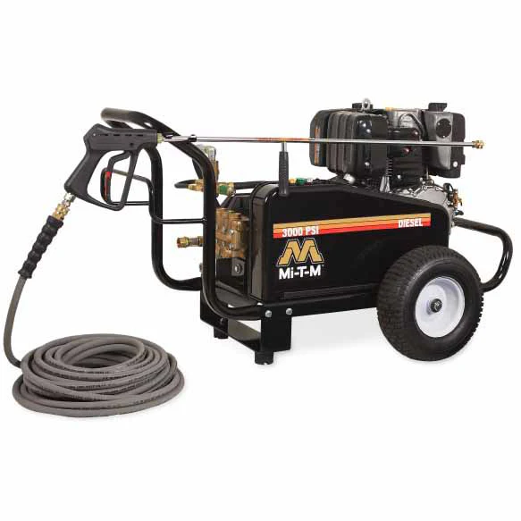 Mi-T-M CW-3004-0MKD CW Premium Series Electric Belt Drive Cold Water Pressure Washer - Moutools