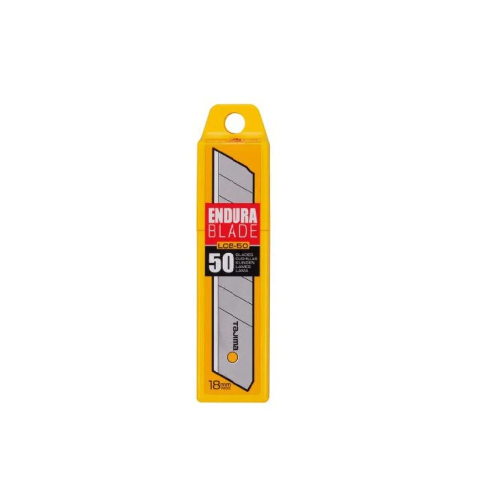 Tajima LCB-50-50 Endura-Blade 8-Point Utility Knife Blades, 50-Pack - Moutools