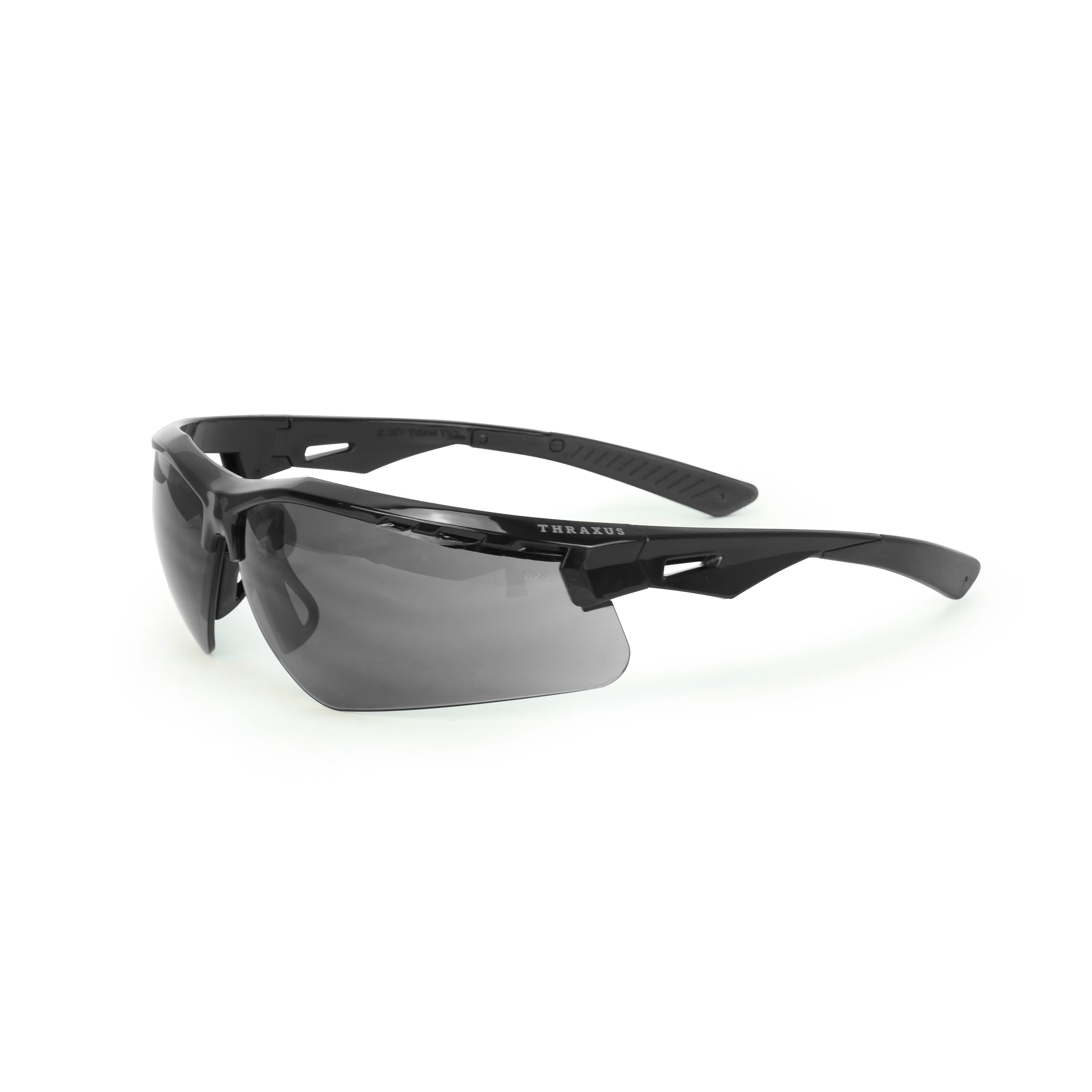 Radians TXC1-20ID Thraxus Safety Glasses - Black Frame - Smoke Lens - Moutools