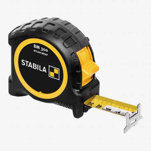 Stabila 30626 8m – 26' Pocket Tape BM 300, Imperial/Metric Scale - Moutools