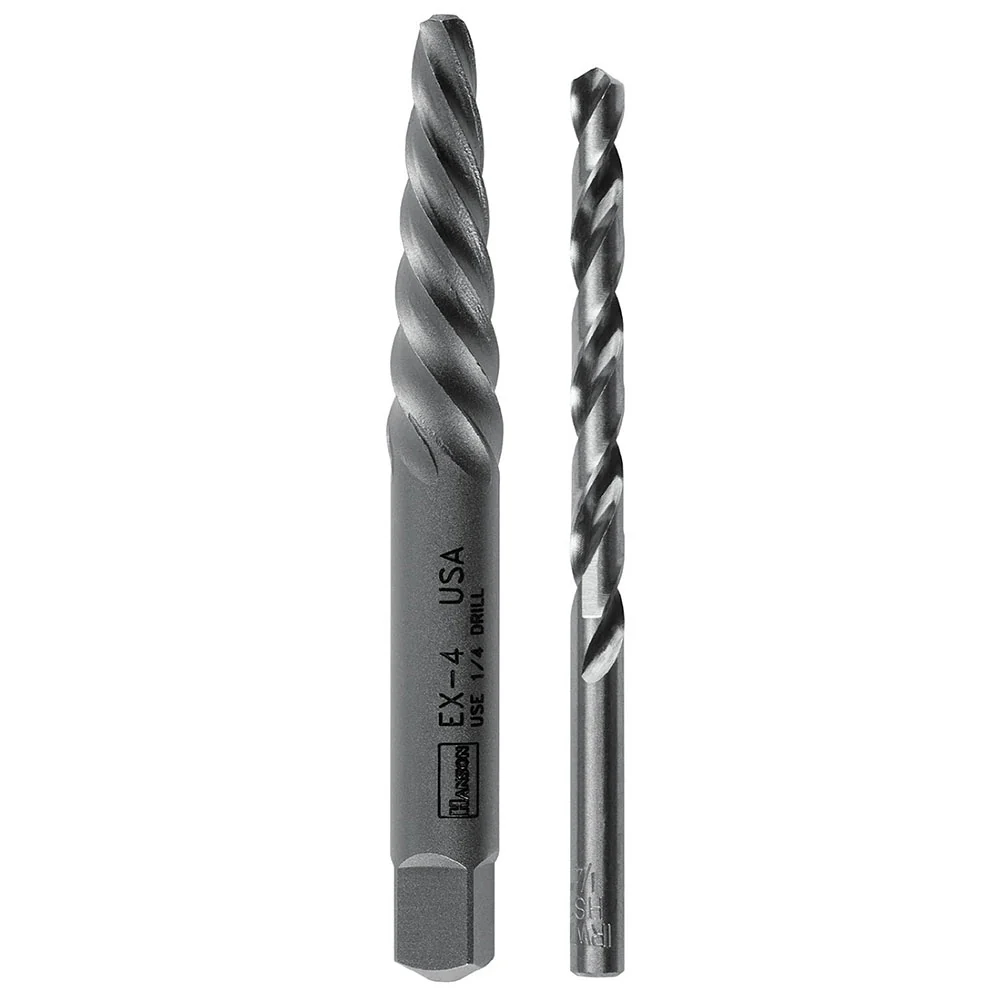 Irwin 53701 Hanson Ex-1 Screw Extractor and 5/64