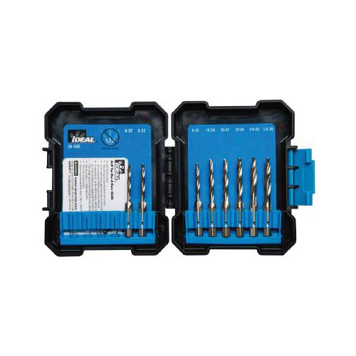 IDEAL 36-600 Standard Drill/Tap 8pc Kit - Moutools