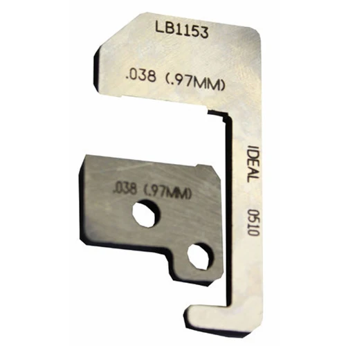 IDEAL LB-1153 Flat Blade Set for 22 AWG Multi-Conductor - Moutools