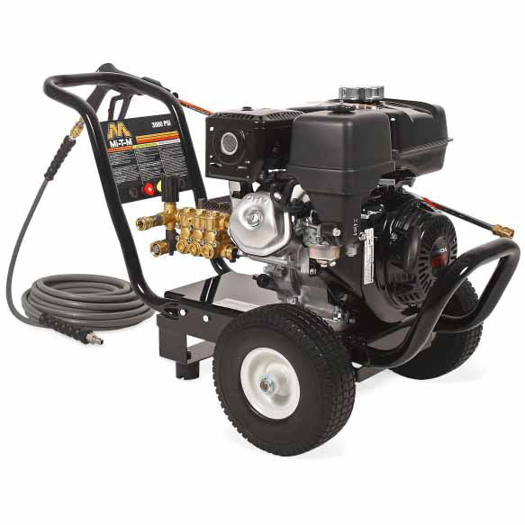 Mi-T-M JP-3003-3MHB JP Series Gasoline Direct Drive  Cold Water Pressure Washer - Moutools