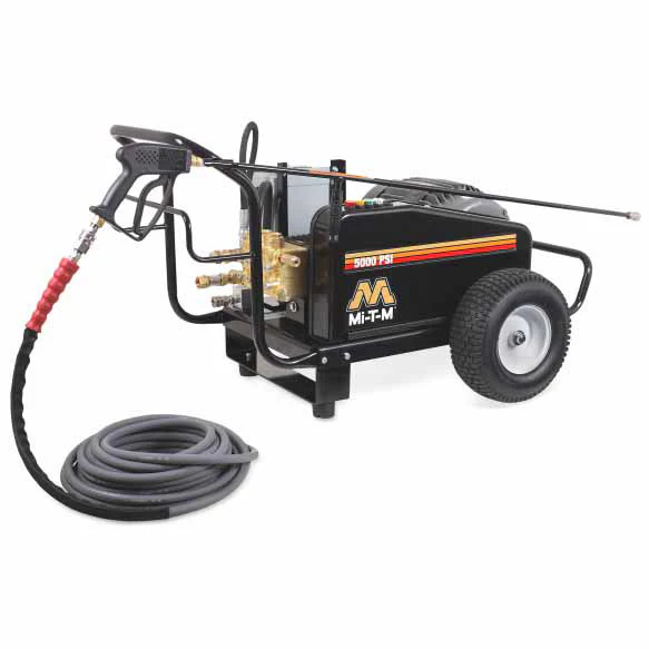 Mi-T-M CW-5004-0ME3 CW Premium Series Electric Belt Drive Cold Water Pressure Washer - Moutools