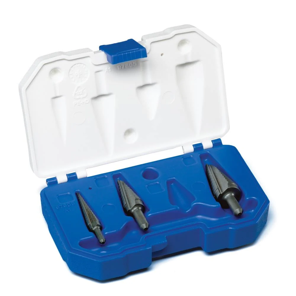 Lenox 30889889 Vari-Bit 3 Piece Step Drill Bit Set - Moutools