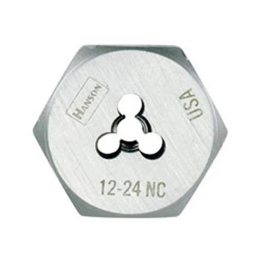 Irwin 6534 Hanson Hexagon Machine Screw Die 3/8