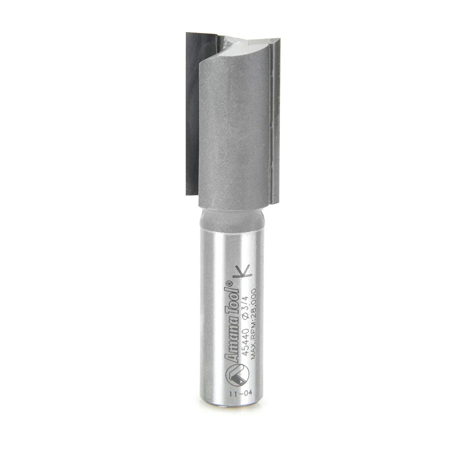 Amana 45440 2 Flute 3/4 Diameter 1/2 Shank Router Bit - Moutools