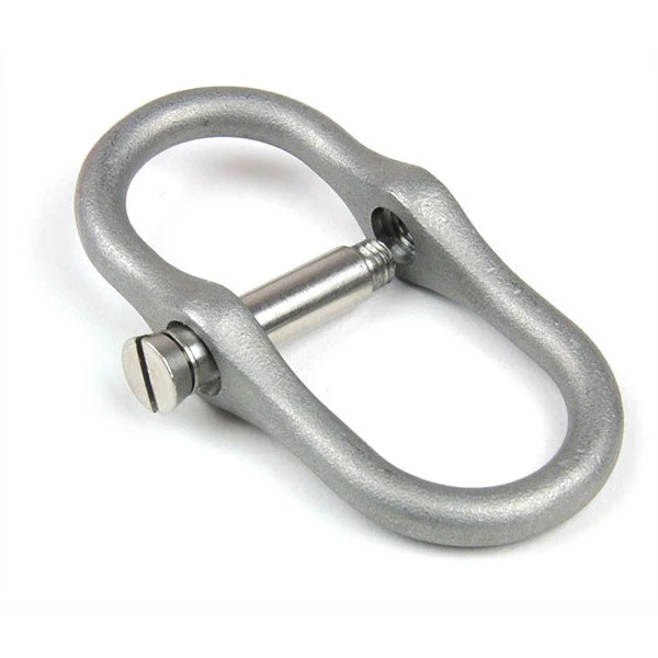 Ty-Flot DBLD075100 Double Dee Ring with Capture Pin 0.75 x 1.0, 10 Pack - Moutools