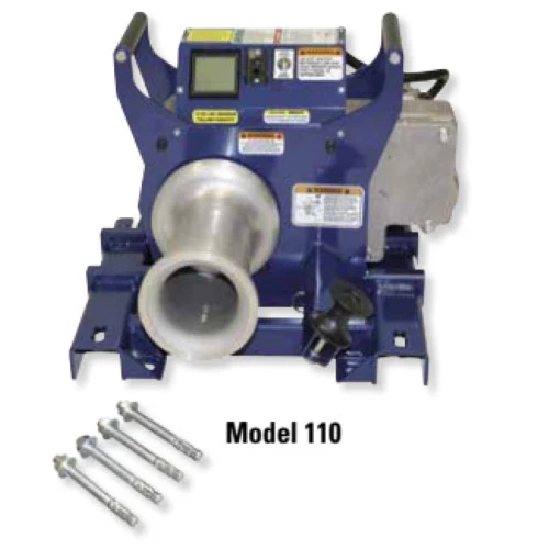 Current Tools 110 10,000 Lb. Two Speed Cable Puller With Floor Mount - Moutools