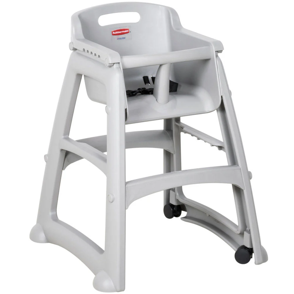 Rubbermaid FG780508PLAT Sturdy Chair™ Youth Seat with Wheels - Moutools
