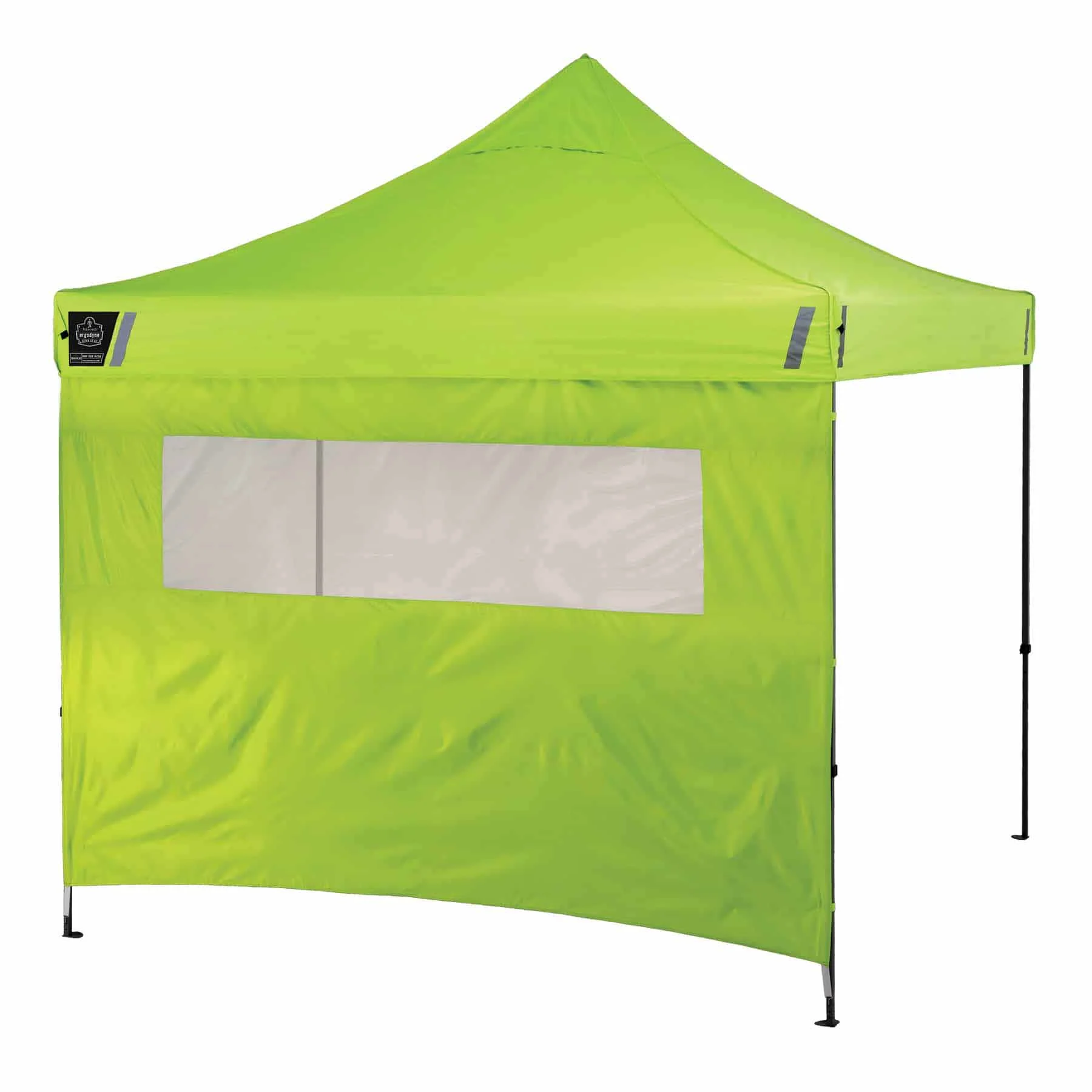 Ergodyne 12989 6092  Lime Pop-Up Tent Sidewall - Mesh Window - Moutools