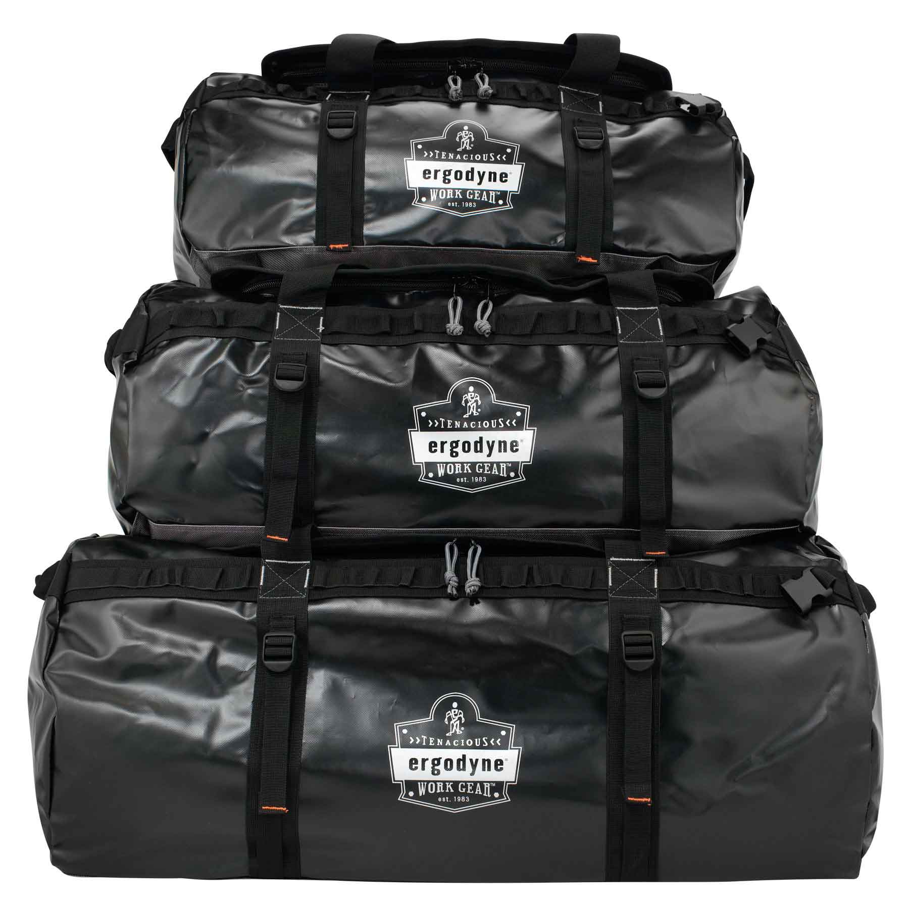 Ergodyne 13034 Arsenal 5030 Water Resistant Duffel Bag, Large, Black - Moutools