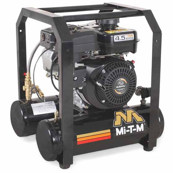 Mi-T-M AM1-HS45-05M 5-Gallon Single Stage Gasoline Air Compressor - Moutools