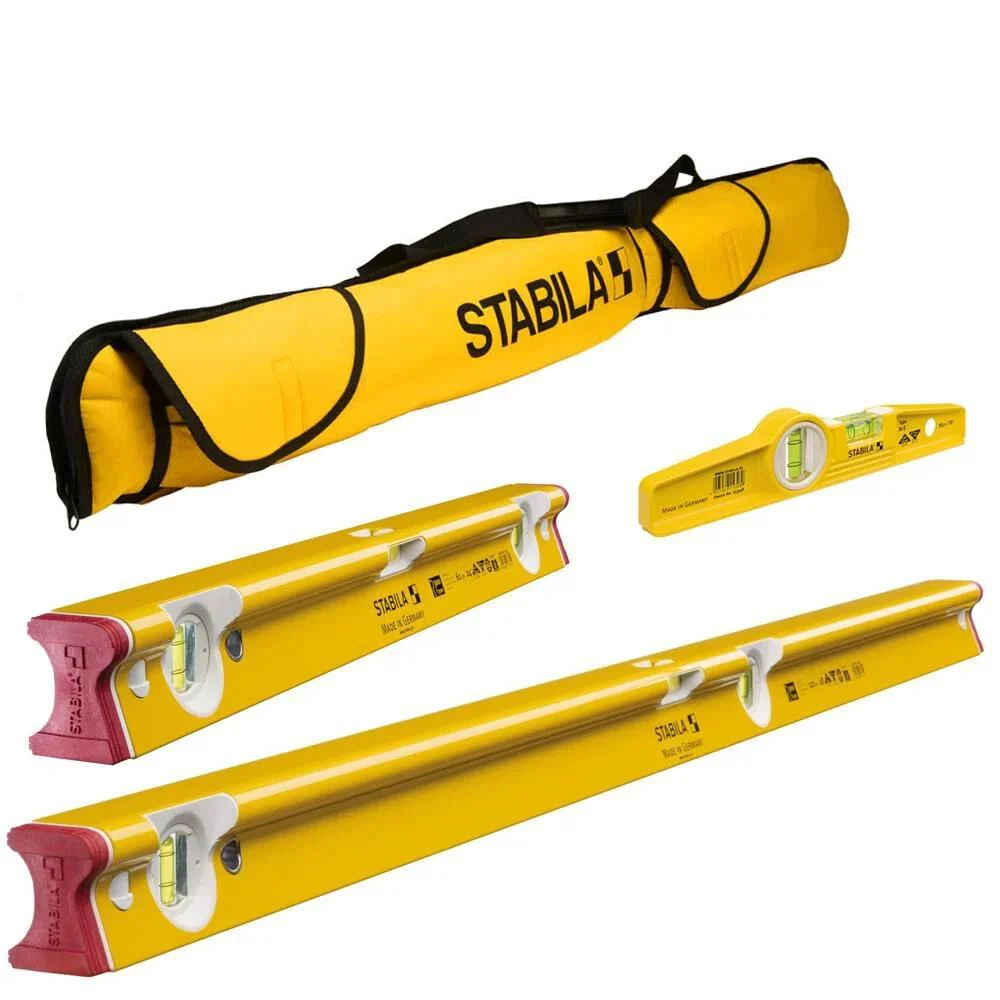Stabila 48415 R Beam 3 Level Set & Case - Moutools