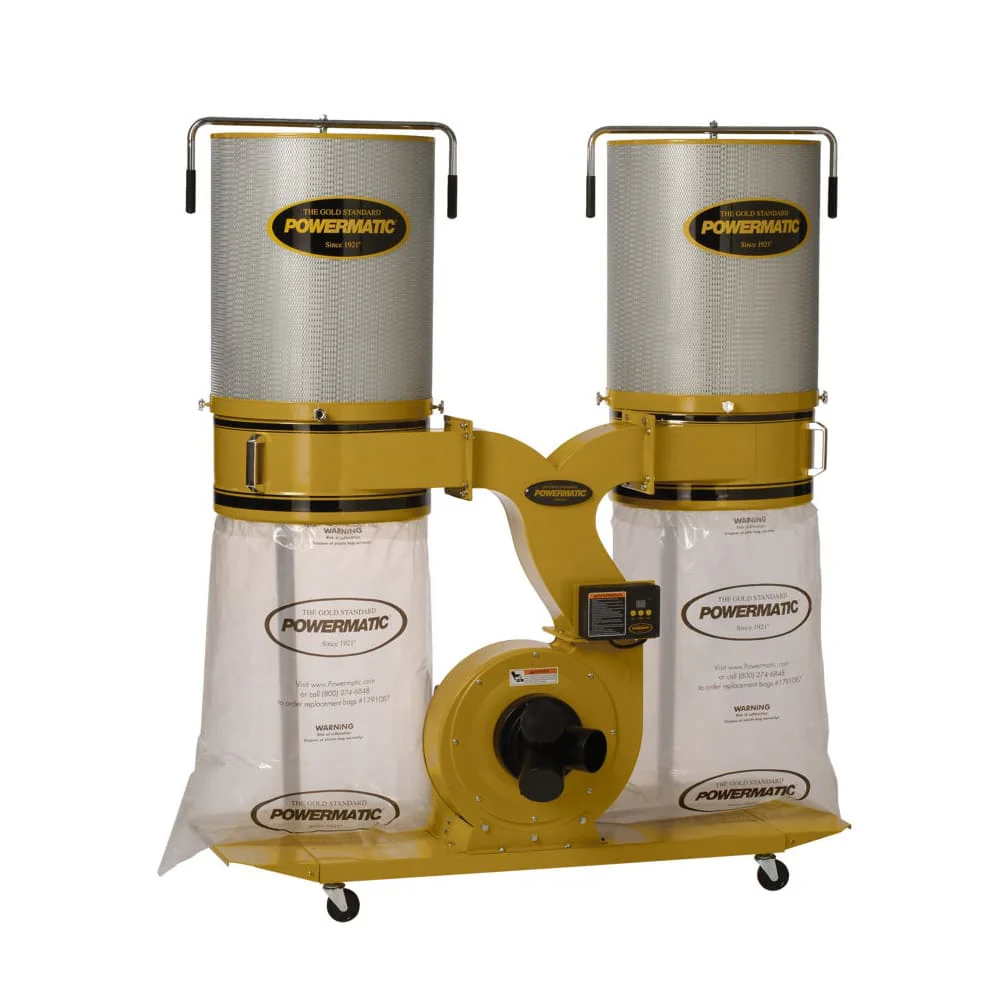 Powermatic PM9-1792072K PM1900TX-CK1 Dust Collector, 2-Micron Canister Kit, 3HP - Moutools