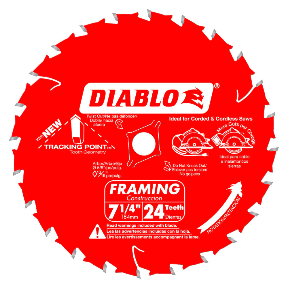 Diablo D0724A 7-1/4