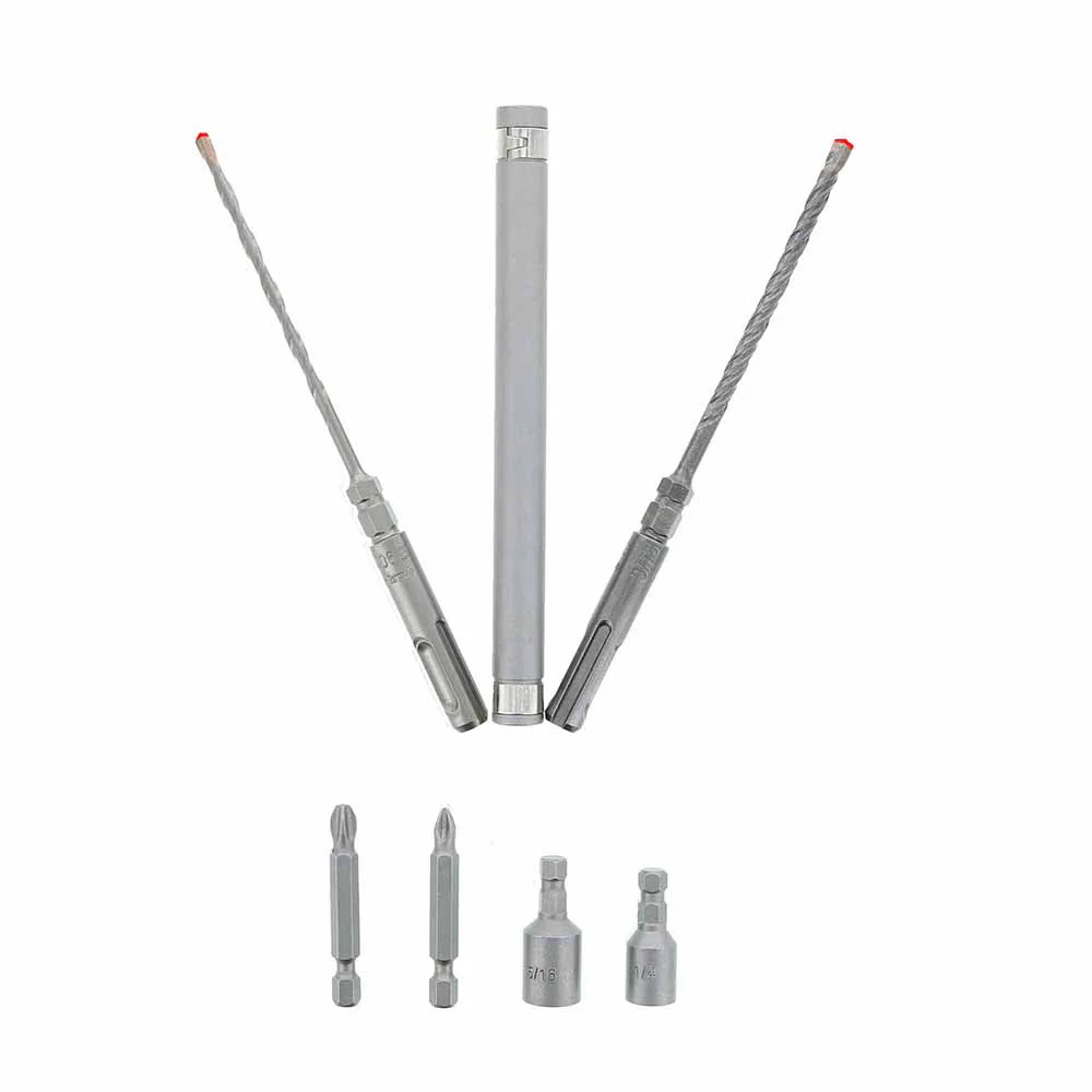 Diablo DMAPL9910-S7 7pc Concrete Anchor Drive Installation Set (7-Piece) - Moutools